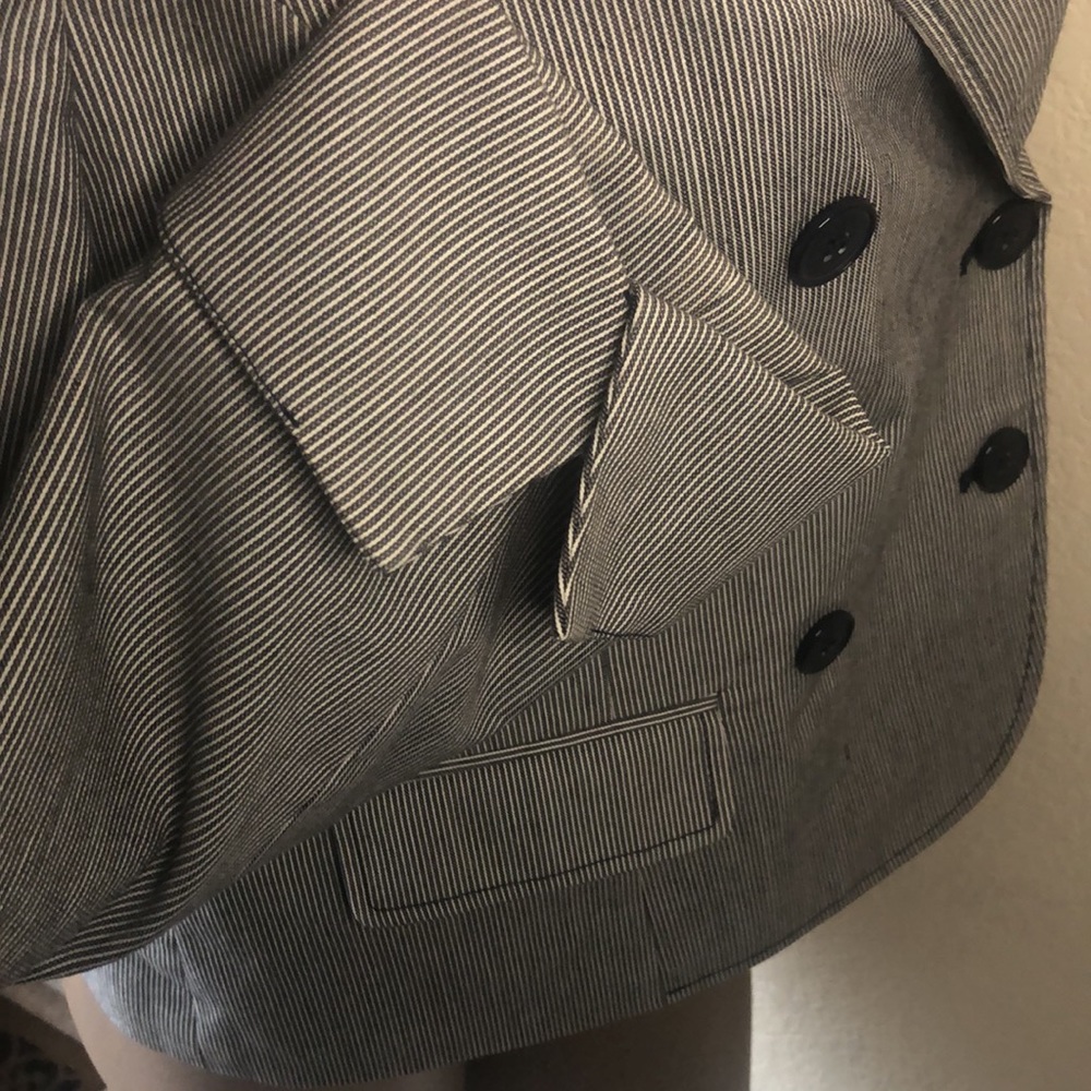 Pendleton Striped Lined Jacket Blazer, 14 - image 4